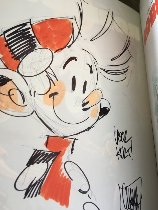 Spirou par Charel Cambré - Planche originale