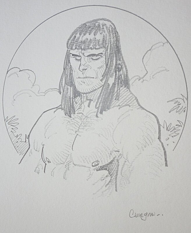 Conan by Didier Cassegrain - Original Illustration