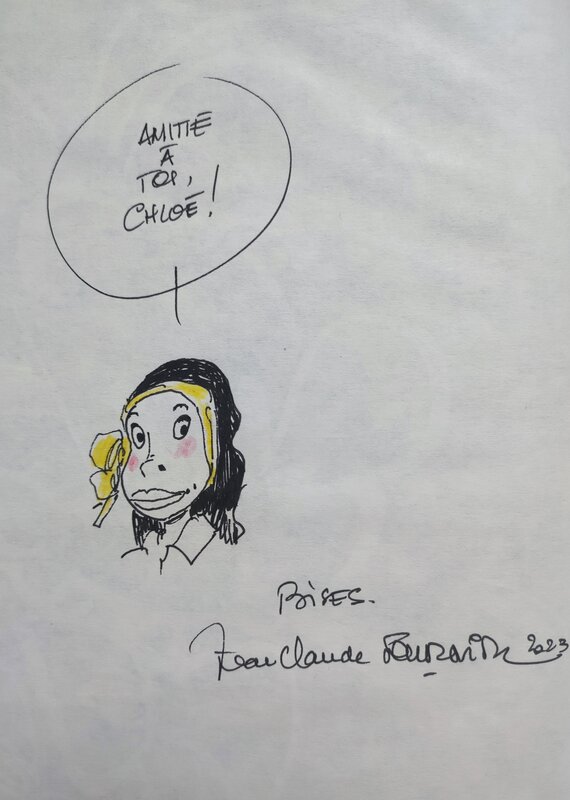 Jean-Claude Fournier, Les aventures de Spirou et Fantasio T.29 Des haricots partout - Dédicace