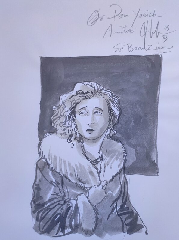 Eric Liberge, Fritz Lang Le maudit (one shot) - Sketch
