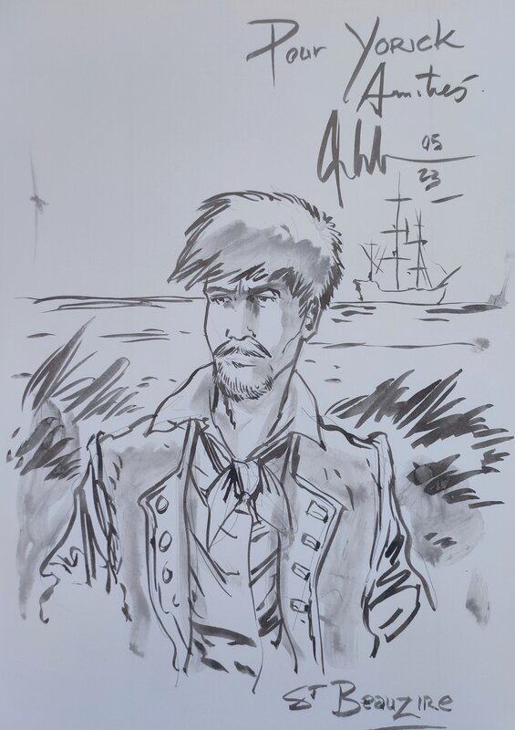 Eric Liberge, Les corsaires d'Alcibiade -T.1 Elites secrètes - Sketch