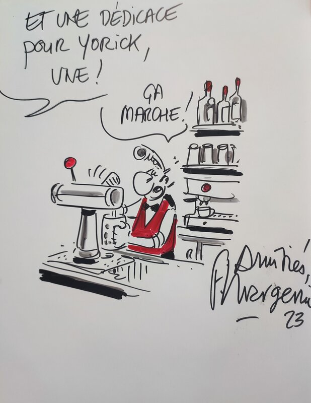 Frank Margerin, Lucien (et cie) T.4 Chez Lucien - Sketch