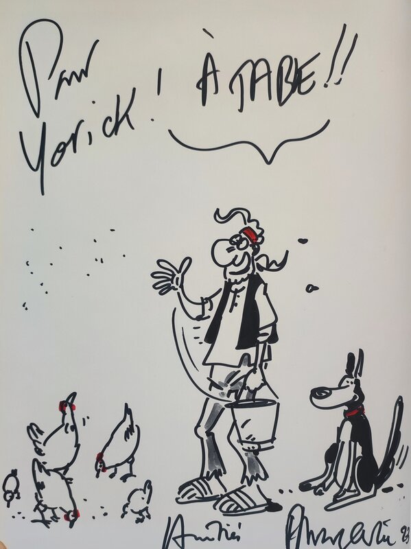 Frank Margerin, Lucien (et cie) T.5 Lucien se met au vert - Sketch