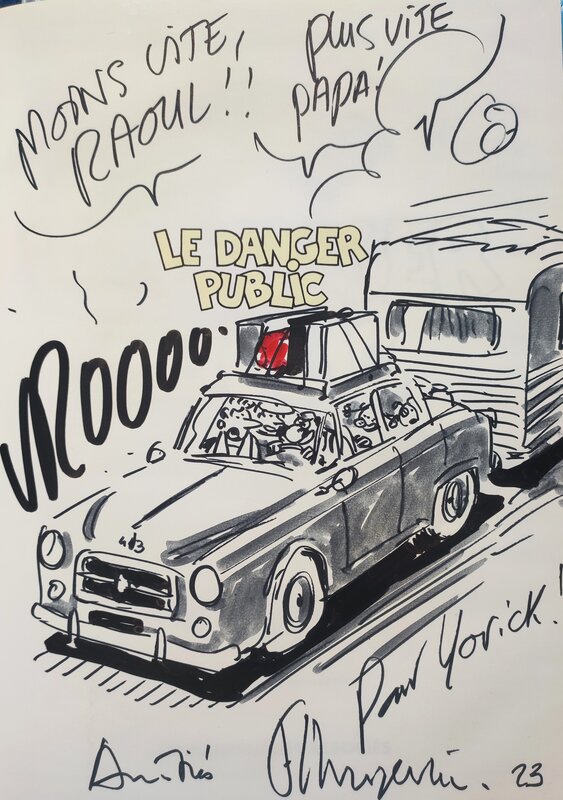 Frank Margerin, Manu T.3 Le danger public - Sketch