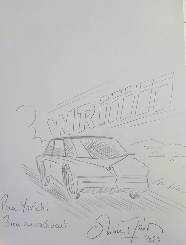 Olivier Marin, Michel Vaillant (Nouvelle Saison) T.11 Cannonball - Sketch