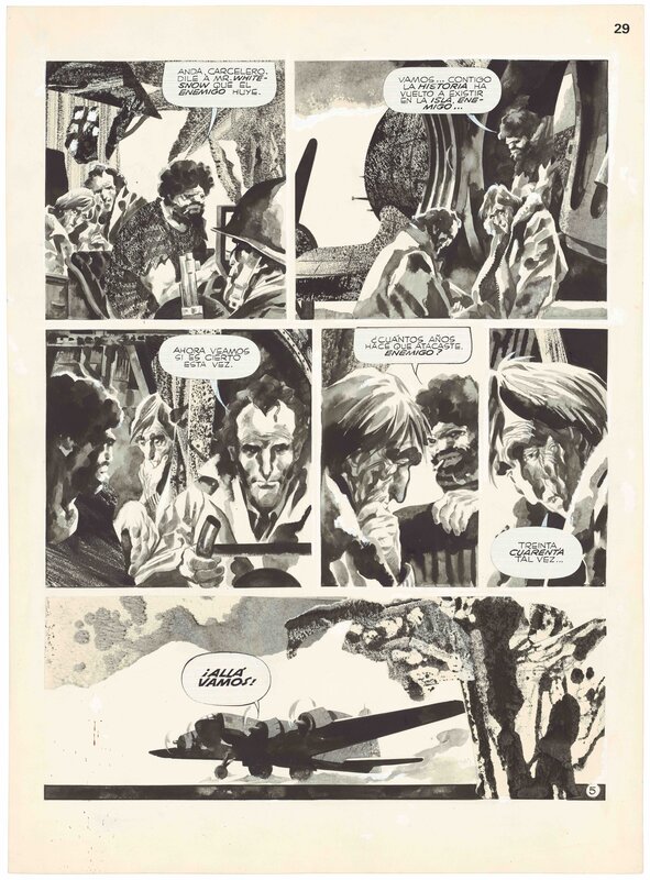 Alberto Breccia, Perramus: The City of Oblivion - Illustration originale