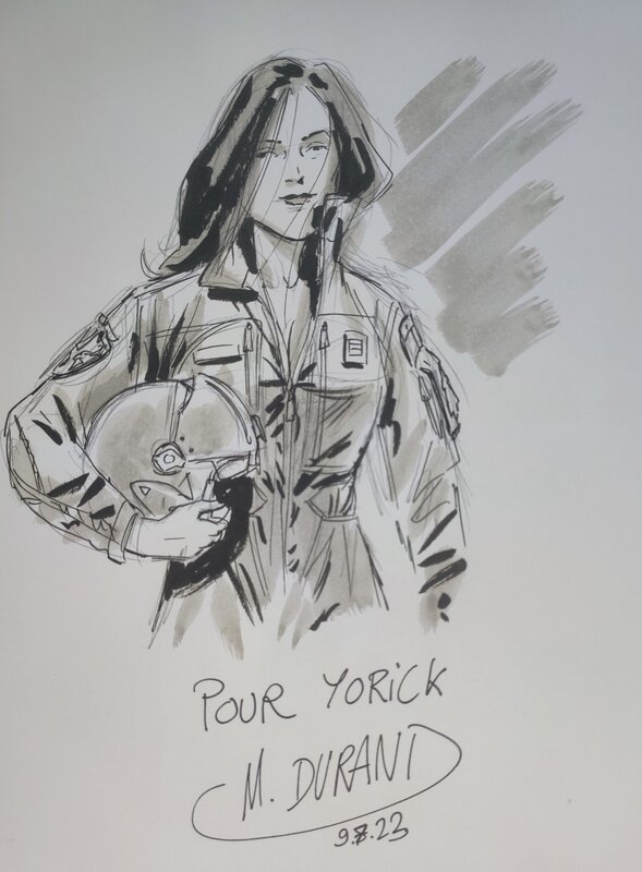 Matthieu Durand, Team Rafale T.2 Trésor de guerre - Dédicace