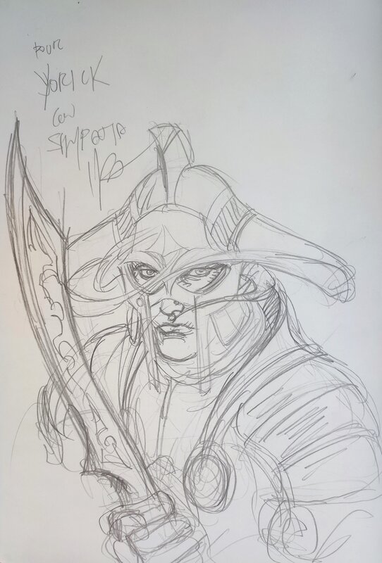 Ténèbres T.2 Tifenn by Iko - Sketch