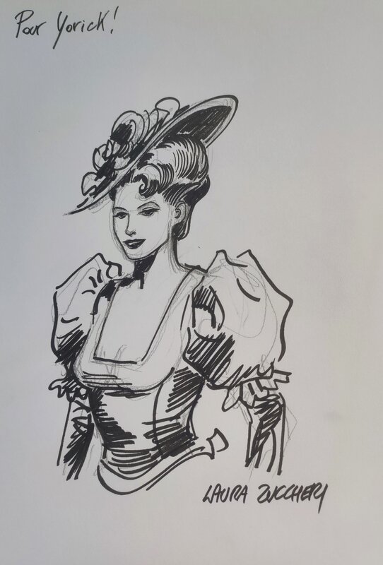 Laura Zuccheri, Tex (une aventure de) T.2 Doc! - Sketch