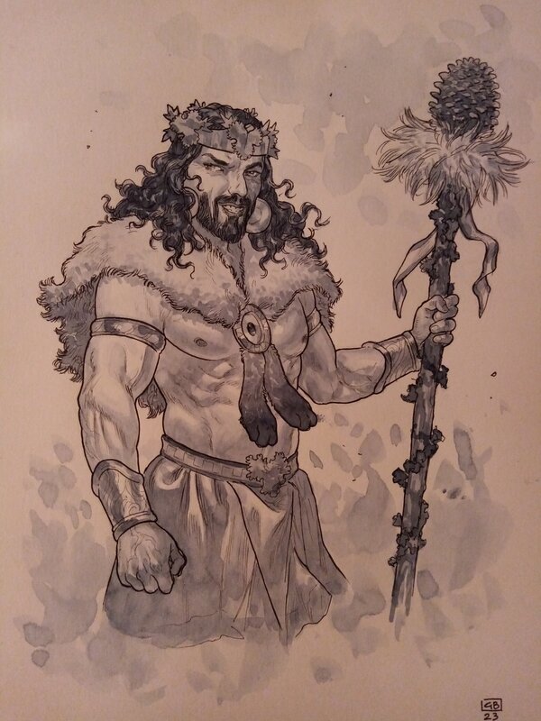 Dyonisos by Gianenrico Bonacorsi - Original Illustration