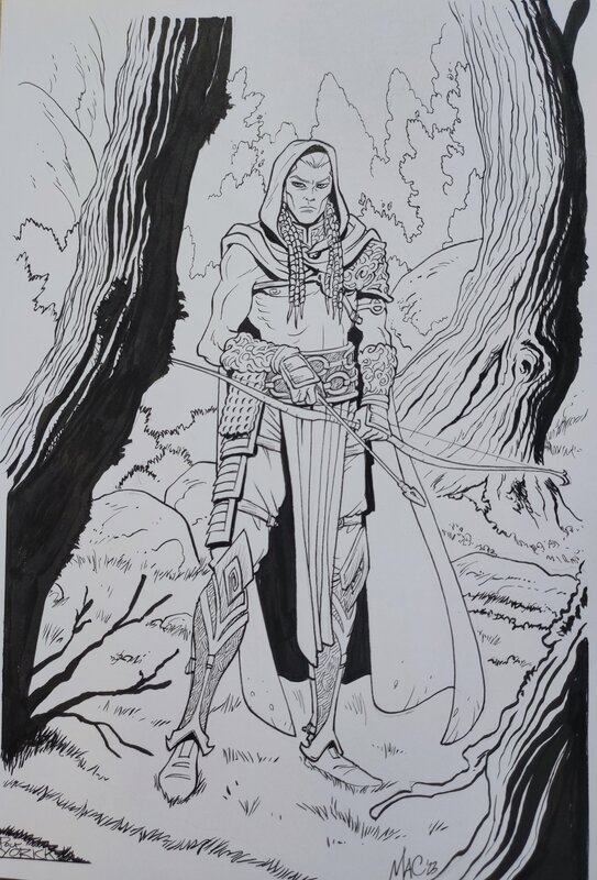 Gianluca Maconi, Elfes T.2 L'honneur des elfes sylvains - Sketch