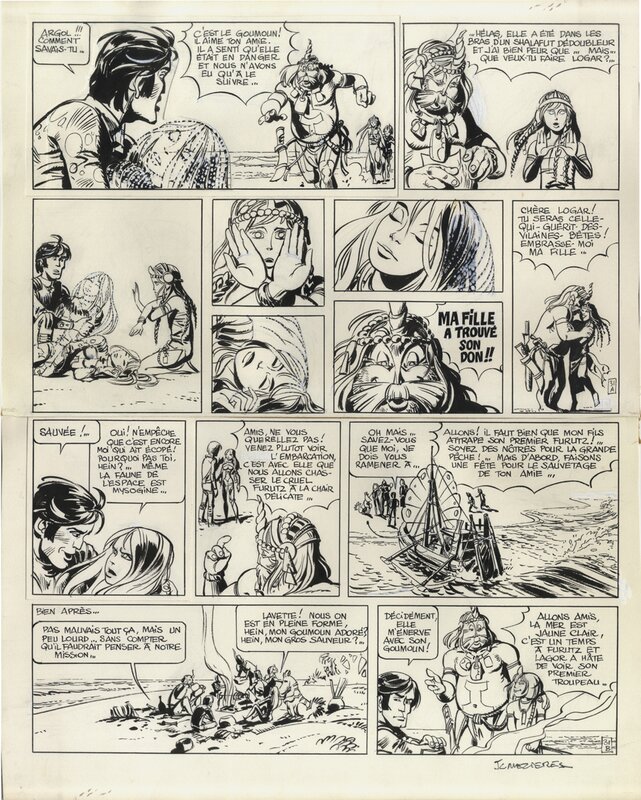 Jean-Claude Mézières, Valerian & Laureline T4 - Comic Strip