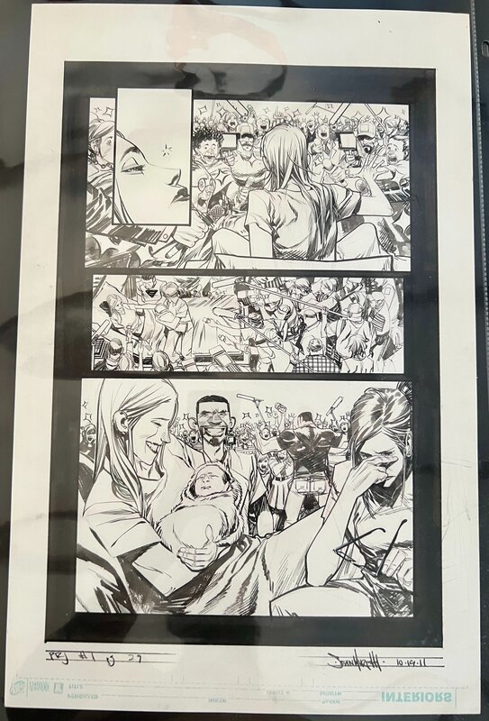 Sean Murphy, Issue 1 PAGE 29 de Punk Rock Jesus - Planche originale