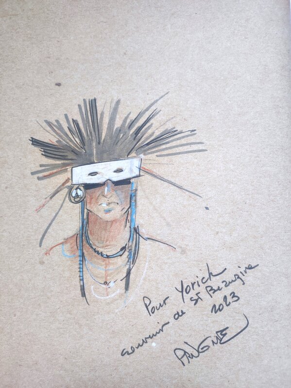 Patrick Prugne, Pocahontas (Edition Fnac) - Sketch