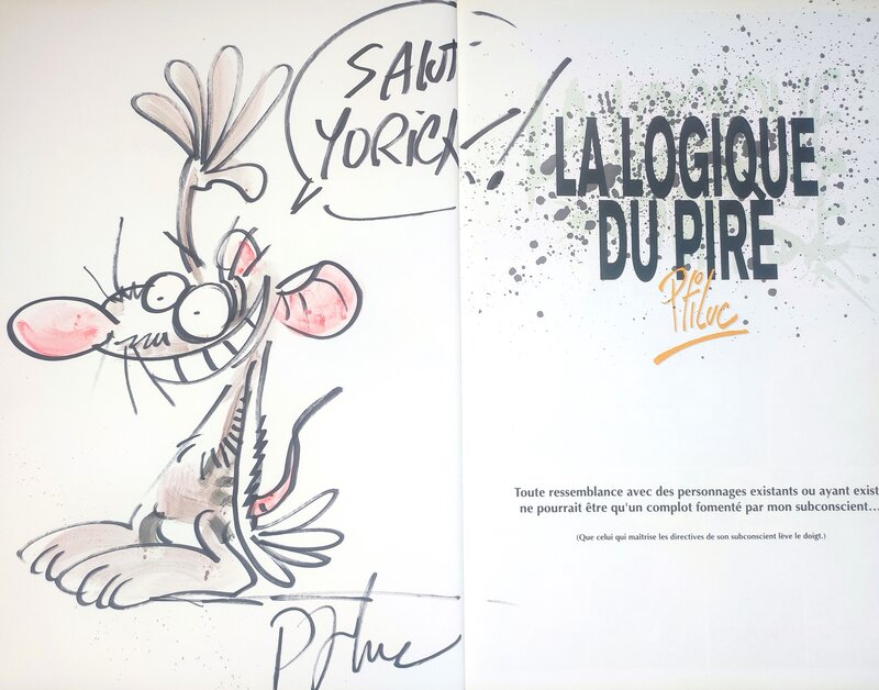 Ptiluc, Pacush Blues T.8 Sentence huitième - Dédicace