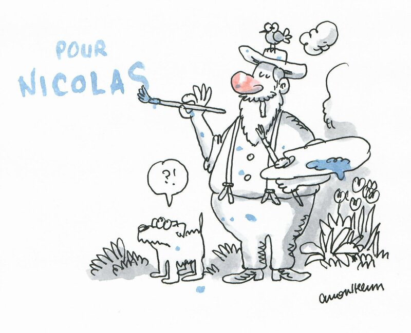 Monet le Magnifique par Luc Cromheecke - Dédicace