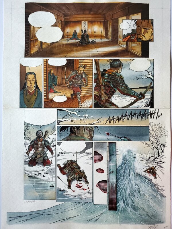 Jung, KWAIDAN T 1 L'ESPRIT DU LAC couleur directe - Comic Strip