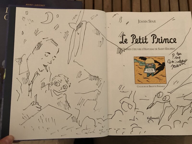 Le Petit Prince par Joann Sfar - Dédicace