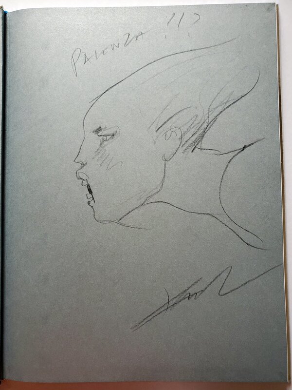 BUG  LIVRE 1 by Enki Bilal - Sketch