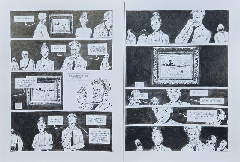2022 - Musée by Christophe Chabouté - Comic Strip