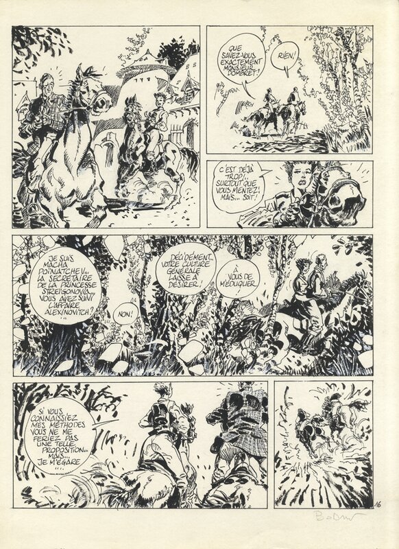 Denis Bodart - Les aberrants page 16 - Comic Strip