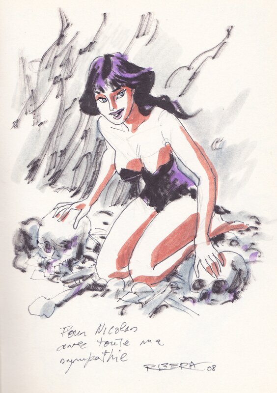 Draculera by Julio Ribera - Sketch