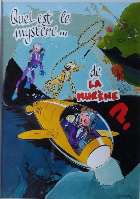 Alec Severin - Hommage Spirou - Original Illustration
