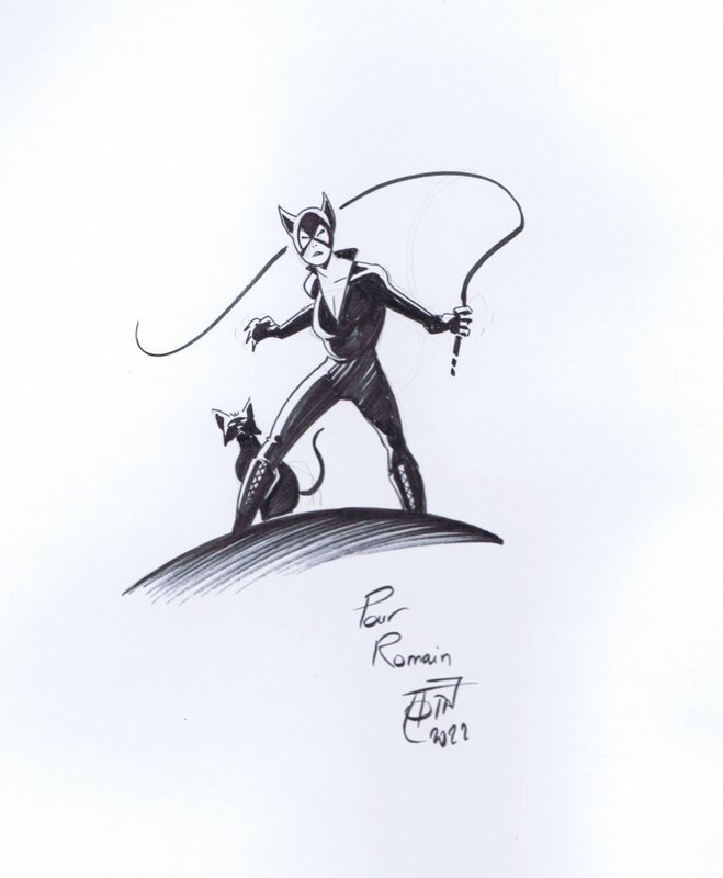 Catwoman par Tota - Sketch