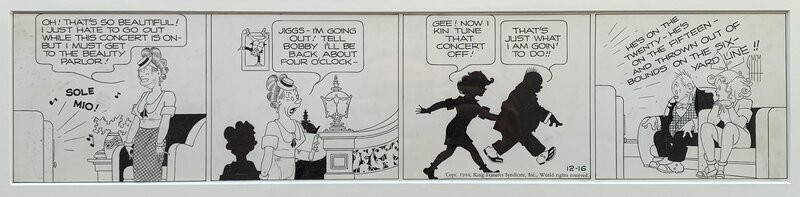 Bringing up father by George McManus - Comic Strip
