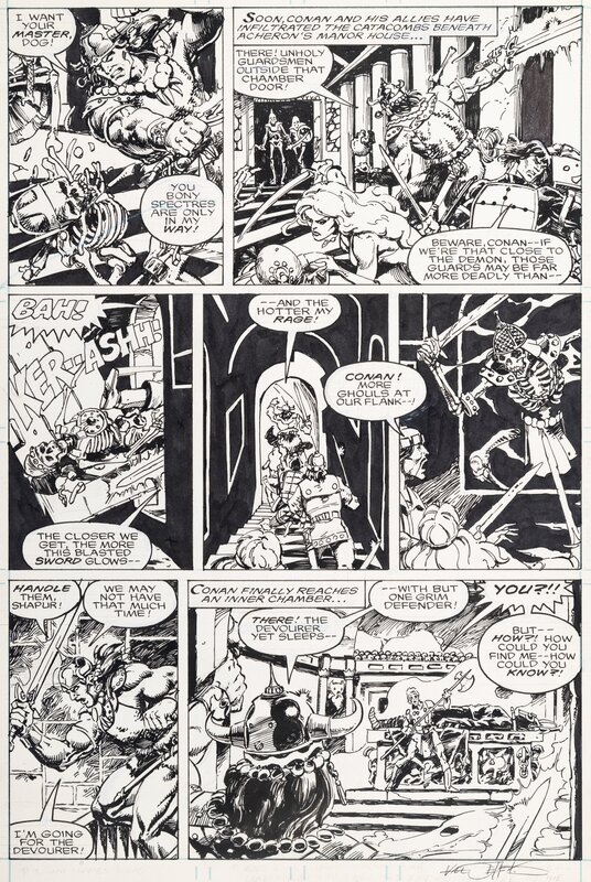 Val Semeiks, Geof Isherwood, Conan le barbare - #200 p.29 - Comic Strip