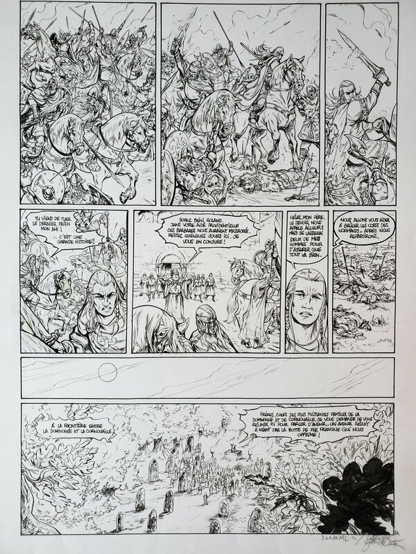 Gwendal Lemercier, DURANDAL T1 LA MARCHE DE BRETAGNE - Comic Strip