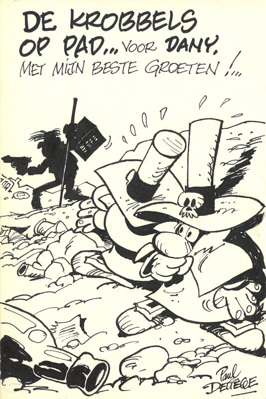 Paul Deliège, Les Krostons / De Krobbels - Illustration originale