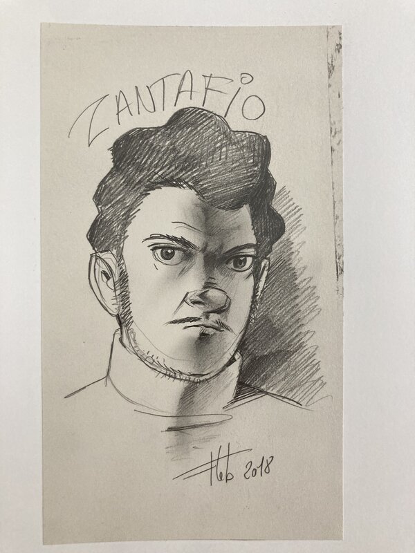 Zantafio par Fabrice Lebeault - Illustration originale