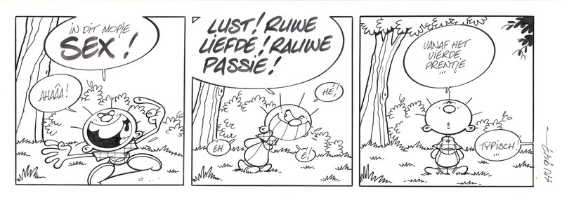 Biebel / Bibul par Marc Legendre - Planche originale