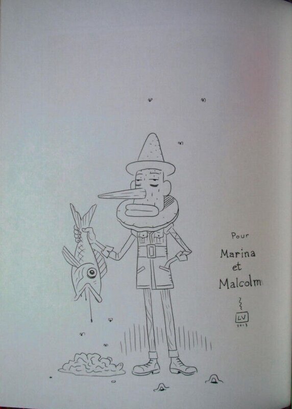 Paolo Pinocchio by Lucas Varela - Sketch
