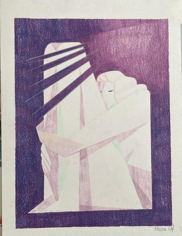 Cy., Illustration publiée de Radium Girls - Planche originale