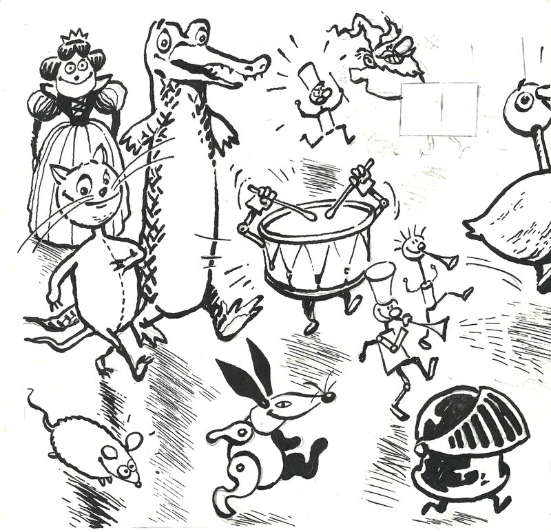 Johan De Moor - Illustration originale