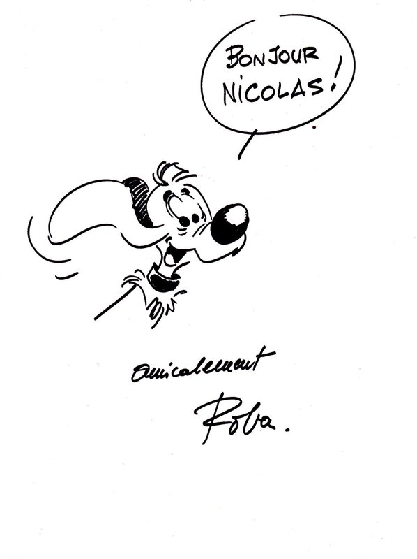 Bill par Jean Roba - Dédicace