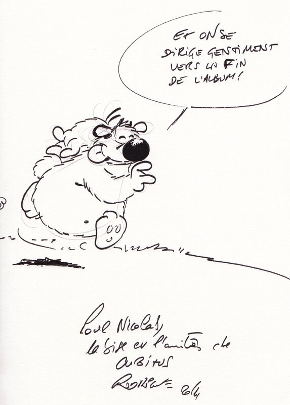 Cubitus by Michel Rodrigue - Sketch