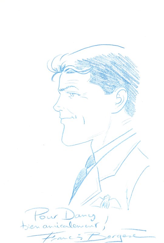 Biggles by Francis Bergèse - Sketch