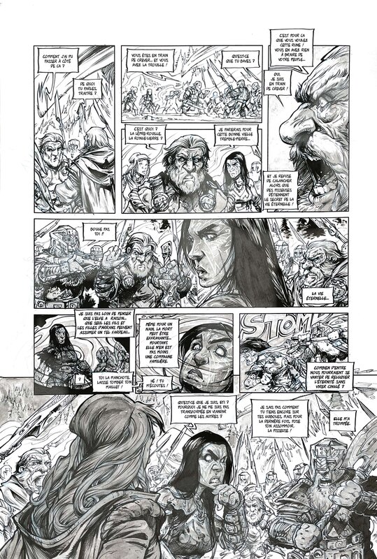 Pierre-Denis Goux, Naons - Tome 16 planche 46 - Planche originale