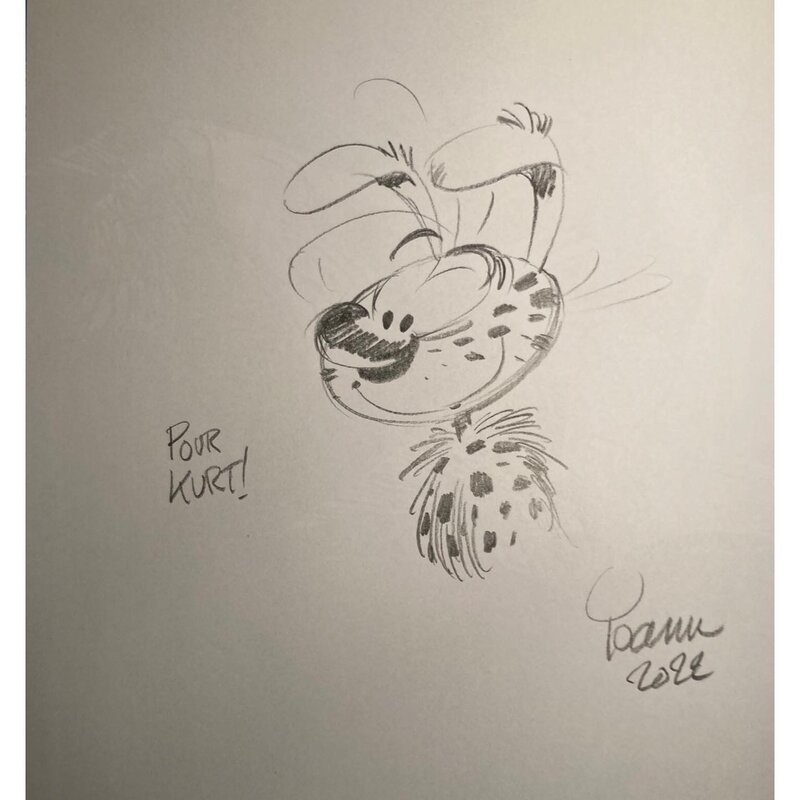 Dedicace par Yoann - Planche originale