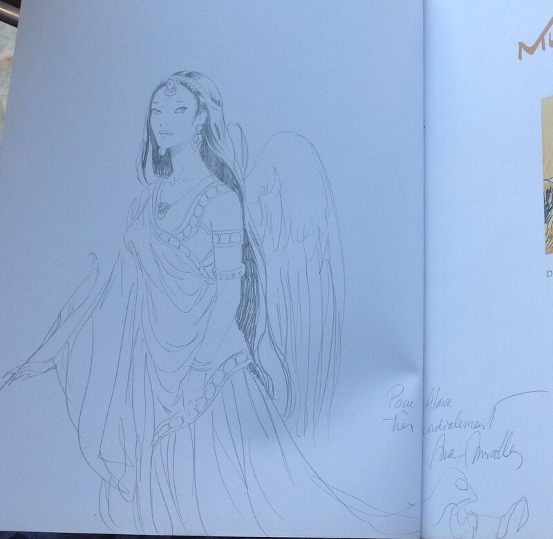 Encore un ange by Ana Mirallès - Sketch