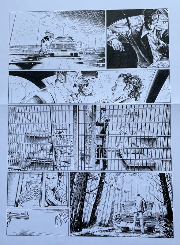 Ed KEMPER par David Jouvent, Thomas Mosdi - Planche originale