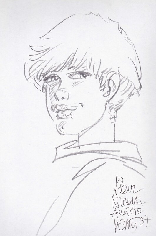 Grzegorz Rosinski, La complainte des Landes Perdues T2 - Dédicace