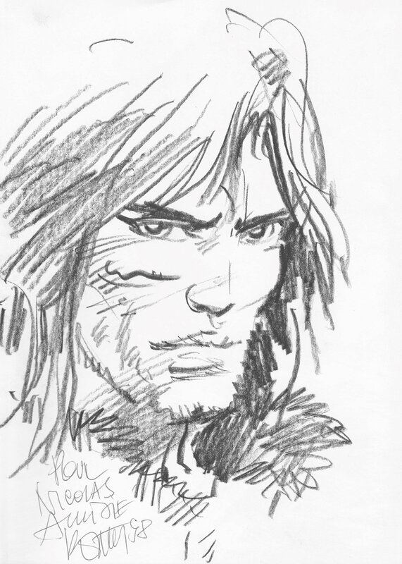 Thorgal 22 par Grzegorz Rosinski - Dédicace