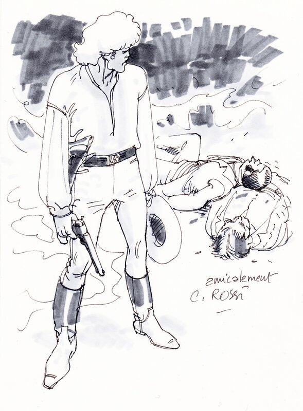 Jim Cutlass by Christian Rossi - Sketch