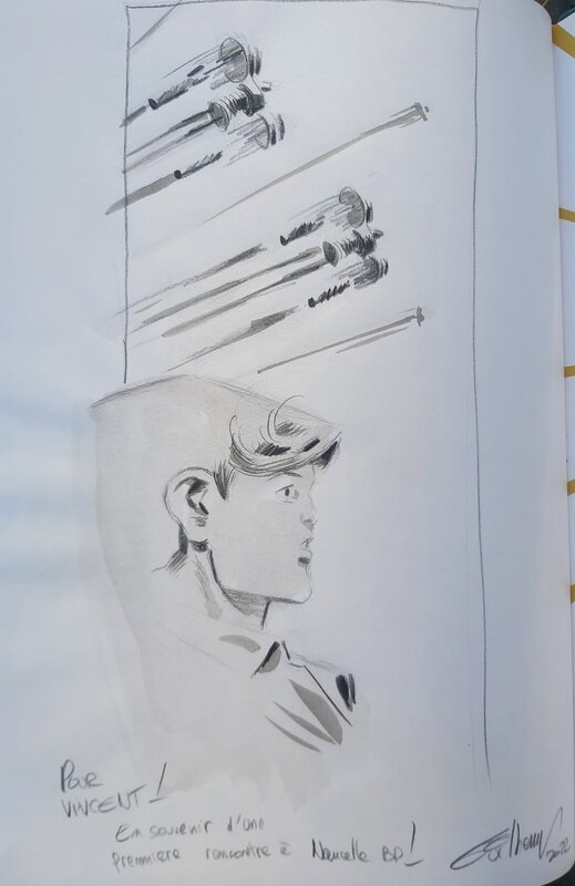Travis by Guilhem, Richard Marazano - Sketch