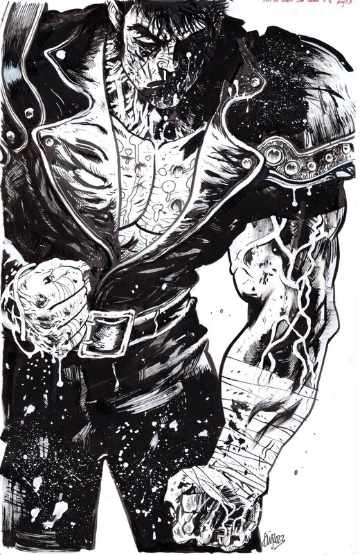 daniel warren johnson, Hokuto no Ken / Fist of the North Star - Couverture originale