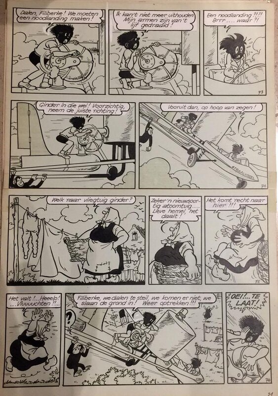 Jef nys de straalvogel - Comic Strip